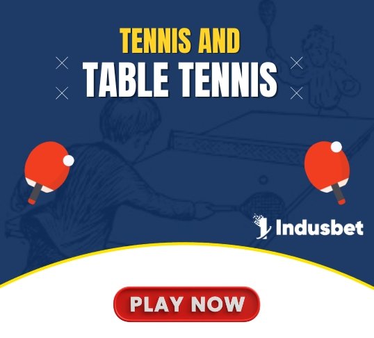 Mobile screen displaying Table Tennis betting options with live odds.